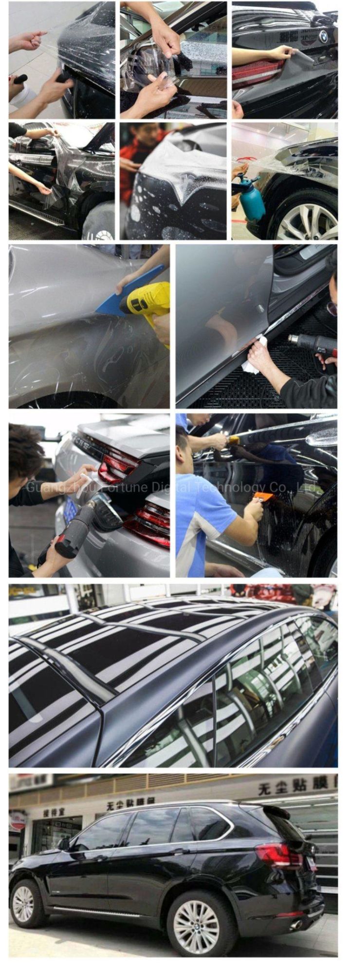 Outdoor Car Body Paint Protection Film TPU Ppf Film