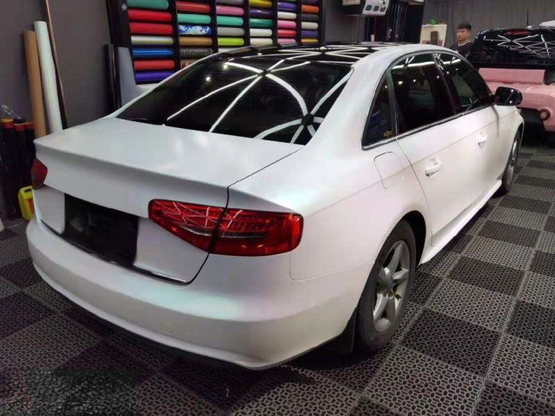 Aurora White Wrapping Car Film Bubble Free Car Sticker