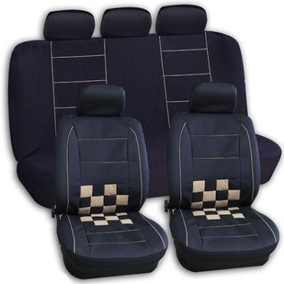 Non-Slip Fitting Full Set Leather Seat Cover for Car PU