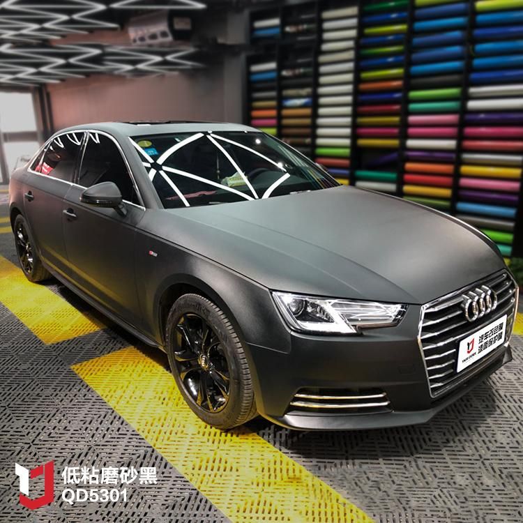 Wholesale Frosted Black Auto Car Wrap Vinyl Film Covering Film Car Wrap Vinyl Film Cover Wrapping Vinyl Car Wrap Material