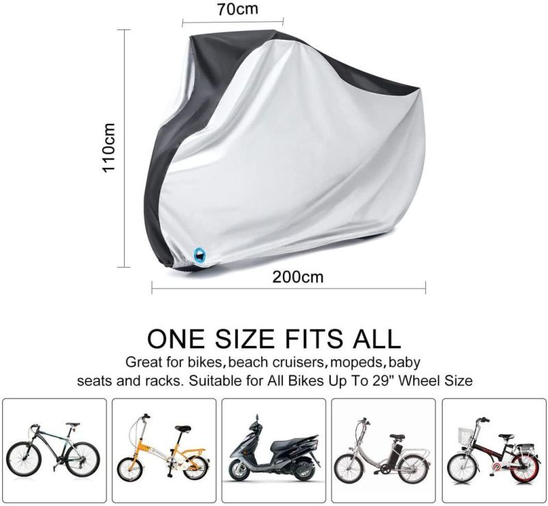 PE Waterproof Dustproof Bicycle Motorcycle Cover - Cheap Hot Sale