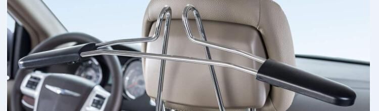 Custom Stainless Steel Anti-Wrinkle Adjustable Car Seat Hanger