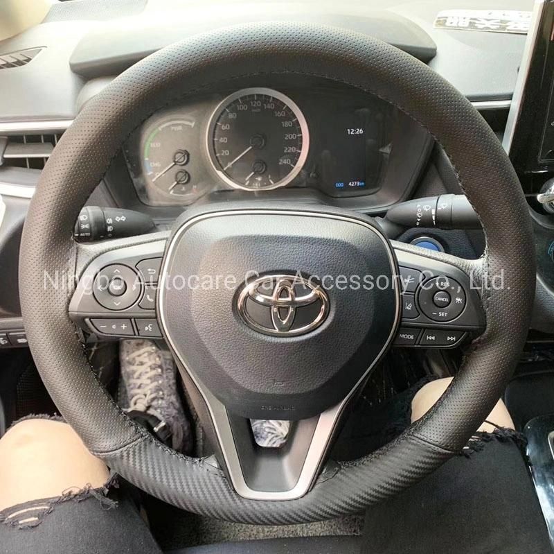 DIY Leather Sewing Car Steering Wheel Cover High Quality DIY Leather Sewing Car Steering Wheel Cover