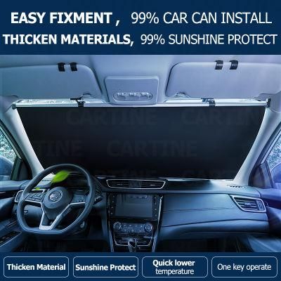 Front Car Sunshade, Front Window Shield Sunshade, Car Front Window Shield Sun Shades 135cm