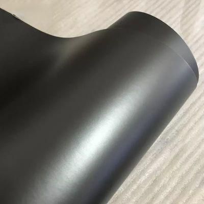 Satin Matte Gray Car Film Vinyl Wrap Foil Sticker