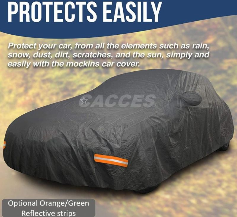 Universal Fully Waterproof, Scratch Proof, Durable Car Cover, Breathable 250g Cotton Filled, Heavy Duty All Size for Sedan, SUV, MPV, Motorcycle Xs/S/M/L/XL/XXL