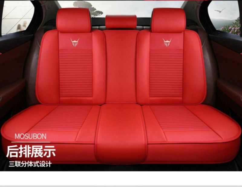 Multiple Color Luxury PVC Leather Car Seat Cover