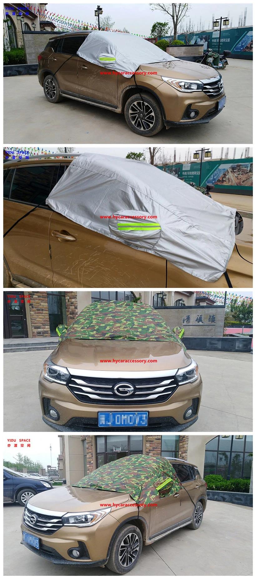 Wholesale Silver Sunproof Sedan SUV Front Windshield Half Car Awning