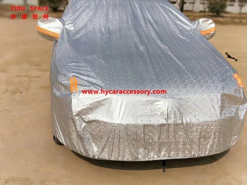 Car Accessories Car Decoration Silver Waterproof Sunproof Auto Body Cover SUV Sedan Full Car Cover