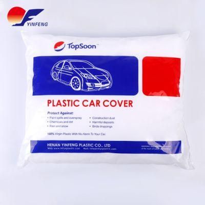 Good Quality Light Retractable Transparent PE Automatic Car Cover