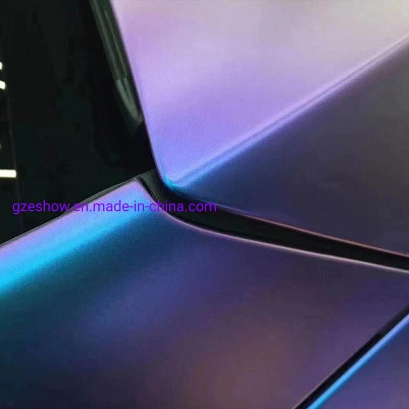 Matte Diamond Aurora Purple Color Vinyl Car Film Sticker