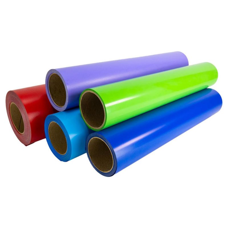 Full Series Color Range Cutting Vinyl 1.22*50 Per Roll PVC Cutting Color Vinyl for Plotters