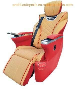Custom Leather Van Car Chair for Sprinter Vellfire Coaster Alphard
