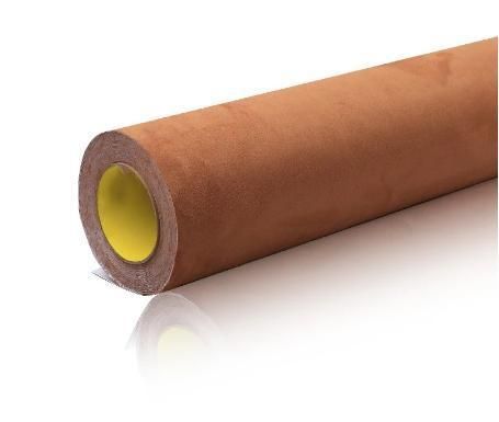 Auto Vinyl Rolls Camel Fabric Velvet for Car Wrap Brown Film