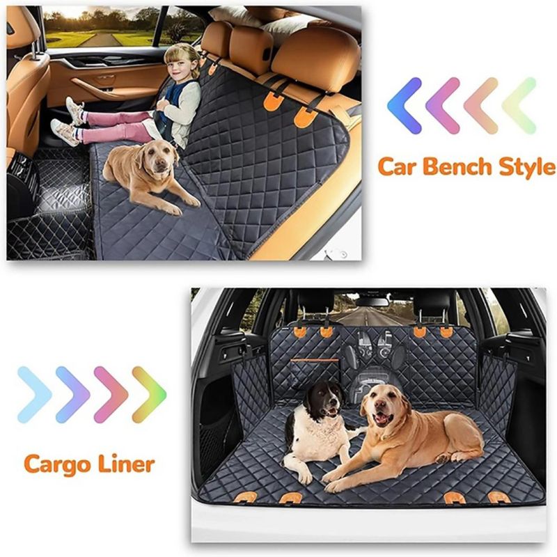 Waterproof 600d Oxford Cloth Dog Car Seat Cover