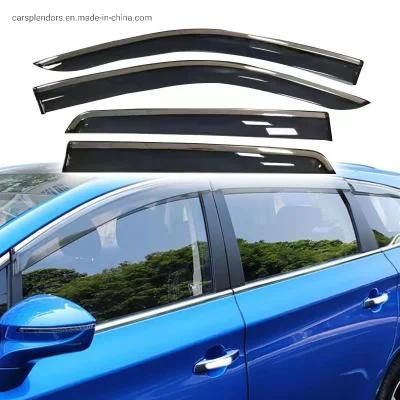 2021 Original Factory OEM/ODM Innovatory Car Door Visor for Honda Cr-V, in-Channel/on Door Frame Rain Guard