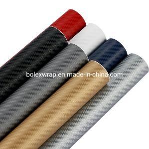 3D Carbon Fiber Vinyl Wrap Covering Film Car Body Film Factory Wholesale