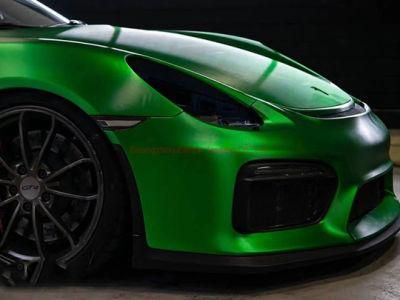 Car Color Changing Film Ice Brushed Green Paint Protection Car Film