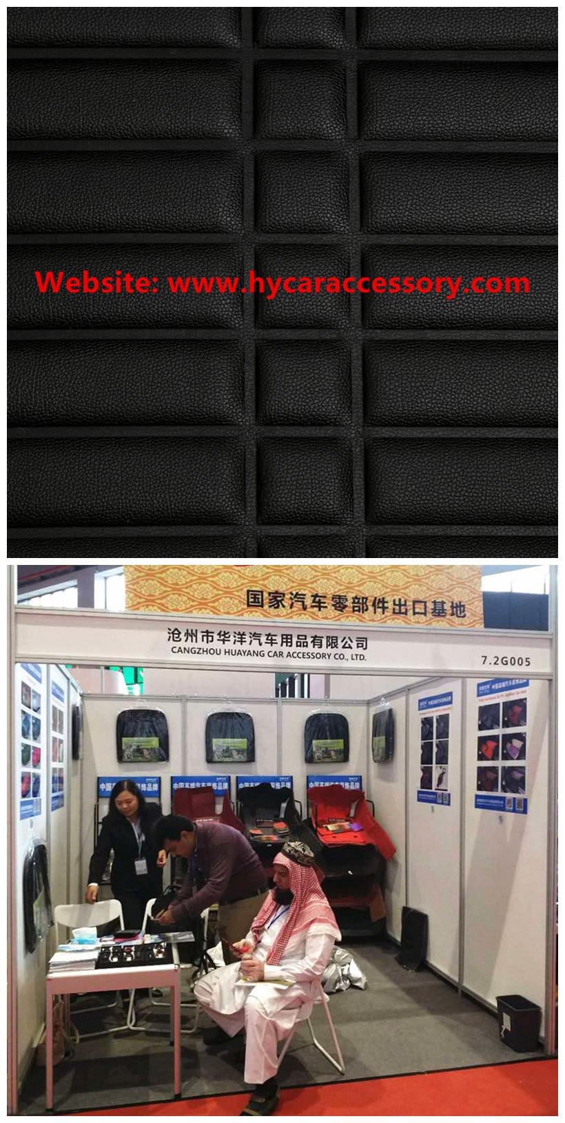 Wholesale Waterproof Wear Leather Anti Slip Red 5D Car Pad