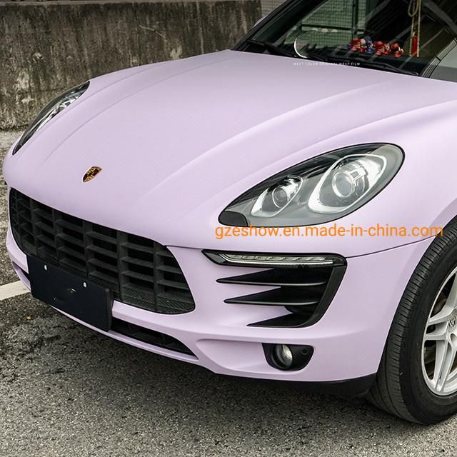 Color Pet Matte Taro Purple Car Decoration Sticker