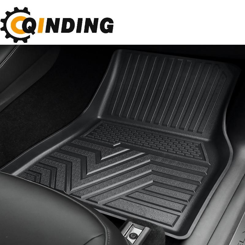 Rubber All-Season Trim-to-Fit Floor Mats for Cars