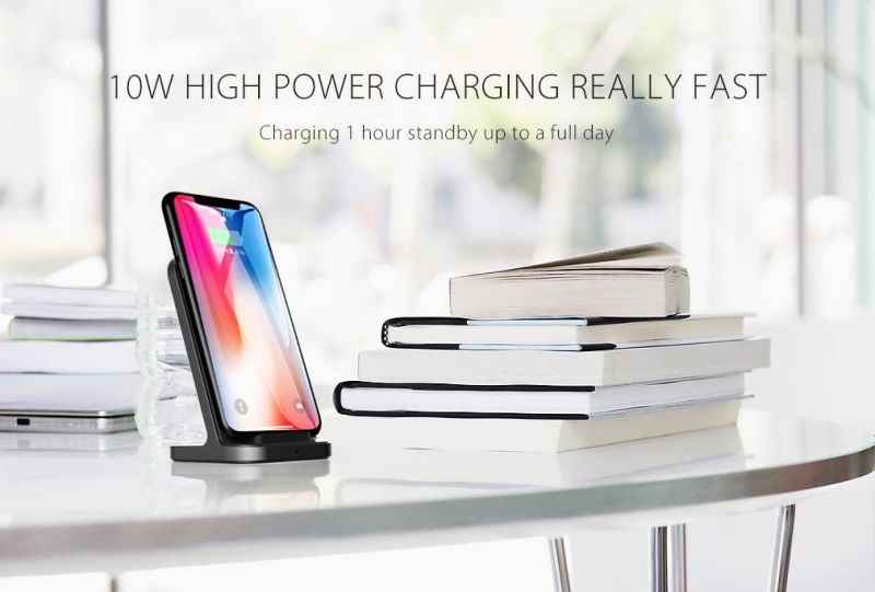 Hot Sale Wireless Charger Stand 15W Upgrade Dual Coil Fast Charger Holder More Stable for Charging