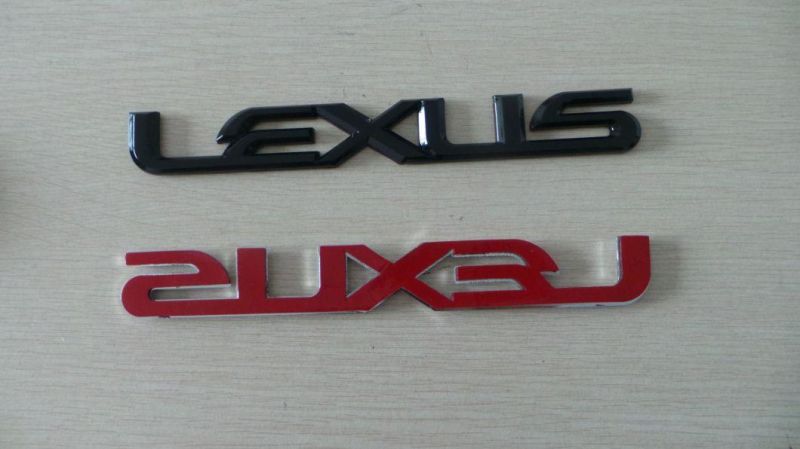 Custom Parts ABS Auto Accessories General Car Letter Badge Emblem