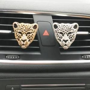 Wholesale Top Quality Leopard Rhinestone Car Air Freshener