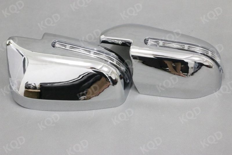 Chrome LED Side Car Mirror Cover for Hilux Revo 2016