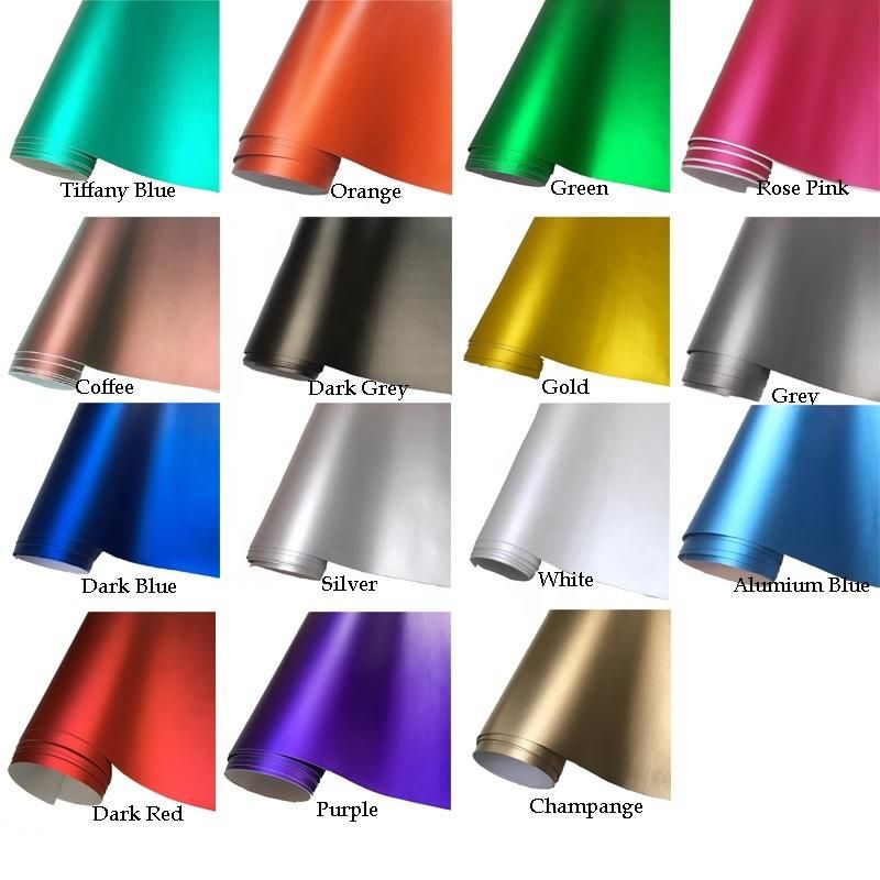 Vinyl Wrap Matte Satin Lightning Chrome Vinyl Film Wrap Charcoal Grey Car Wrap Color Change Car Sticker