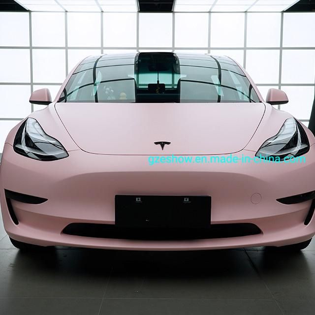 Super Matte Sakura Pink Car Wrap Sticker