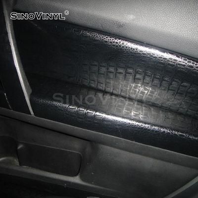 SINOVINYL Wholesale Air Drain Snake Skin Vinyl Stickers