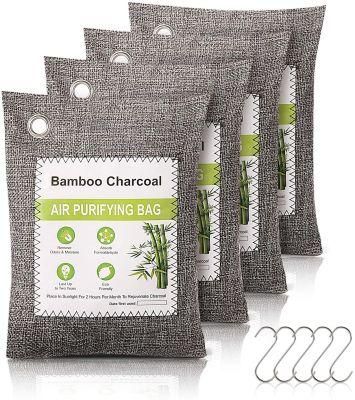 Bamboo Charcoal, Fragrance Free Deodorizer, Odor &amp; Moisture Eliminator &amp; Freshener