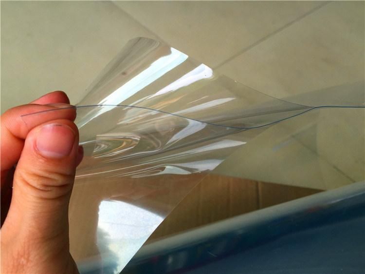 180 Microns PVC Material There Layers High Glossy Transparent Film for Car Protection