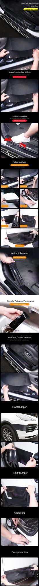 Wholesale Acrylic Adhesive Carbon Fiber Vinyl Car Wrap Stickers