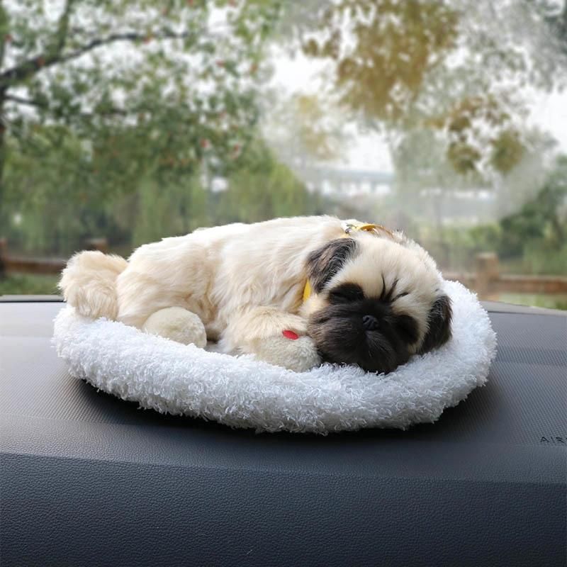 Hot Sale Animal Home Decor Breathing Sleeping Cat Simulator Cat Model Cute Home Decorations