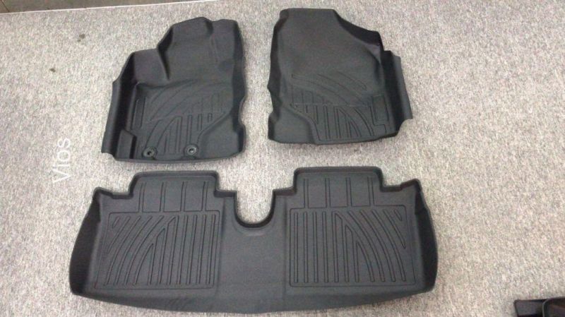 Kqd Making Good Quality TPV Floor Mat for Vios 2014~2020