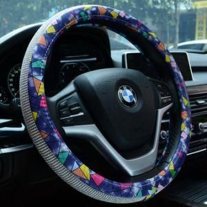 Crystal Microfiber Steering Wheel Cover