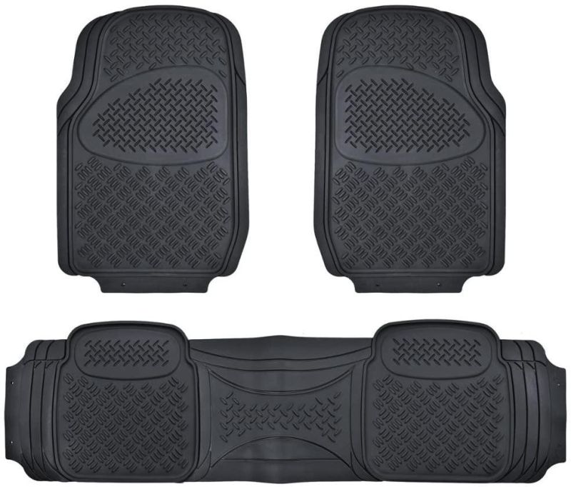 Car Accessory All Weather PVC Floor Mat in Black