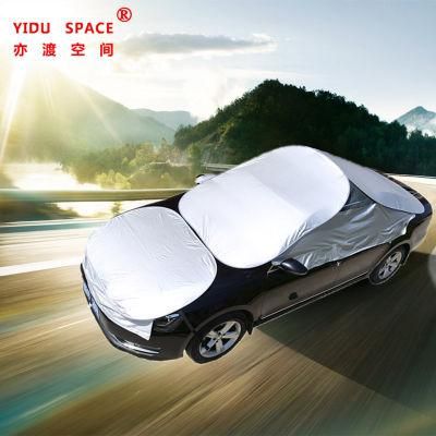 Wholesale Waterproof Folding Universal Portable Sunproof Top Half Car Cover