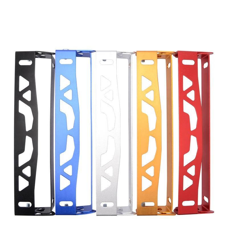 Car Universal Aluminum Adjustable Rotating Car License Plate Frame Holder