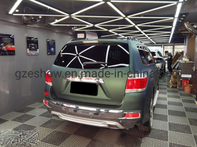 Ultra Matte Fairyland Green Vinyl Car Wrap Film Car Sticker