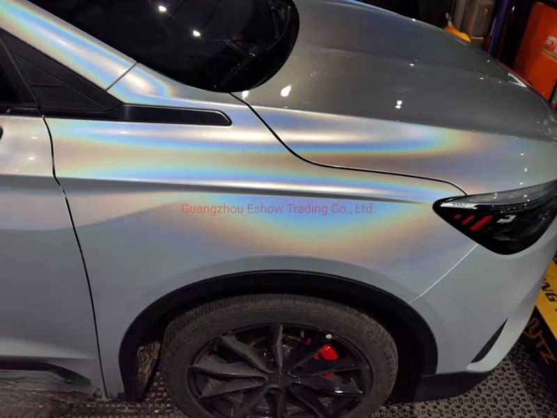 Iridescent Laser White Anti-Scratch Paint Protection Full Body Film