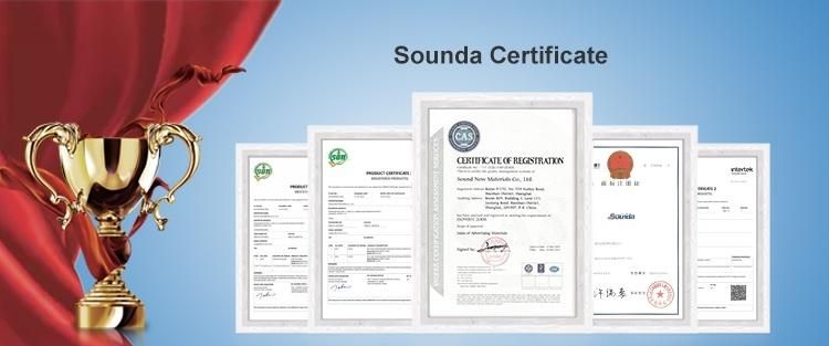 Latest Sounda Brand Advertisement Material/PVC Carbon Fiber