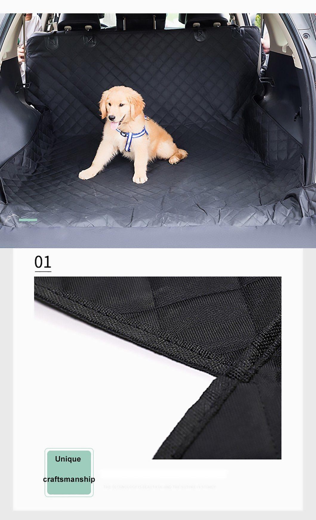 600d Waterproof Oxford Top Non-Slip Backing Pet Dog Car Seat Cover