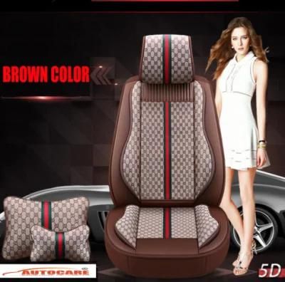 5D Car Seat Cover 2020 Hot Fashion Leather Car Seat Cover