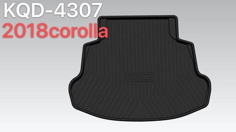 Environmal Tpo Car Rear Trunk Mats for Toyota Corolla