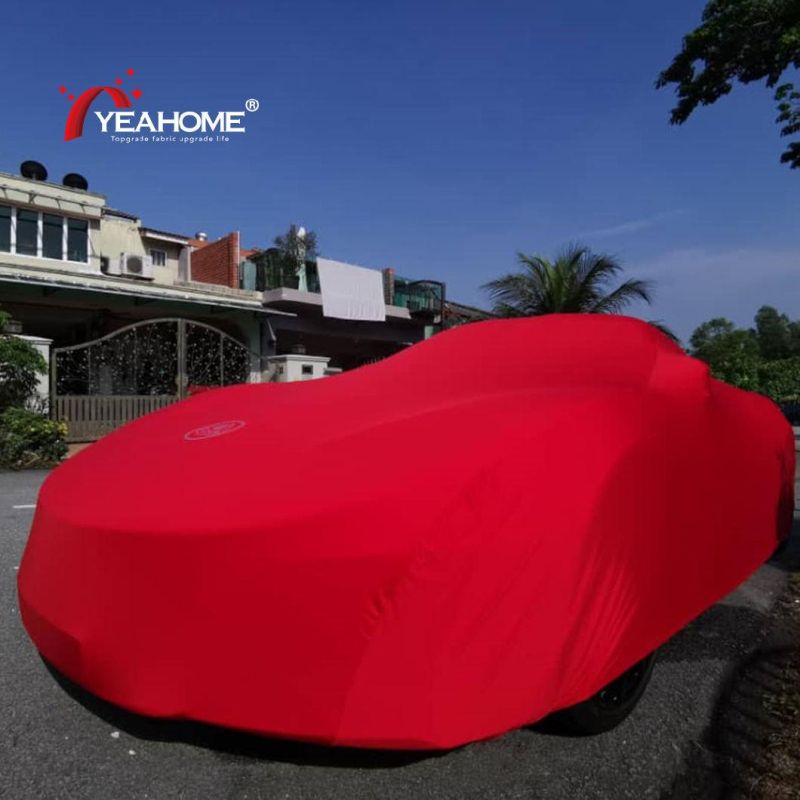 Customized Logo Printing Indoor Car Cover Breathable Car Decoration