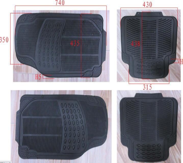 Skidproof Rubber Car Mats Carpets Universal Car Part