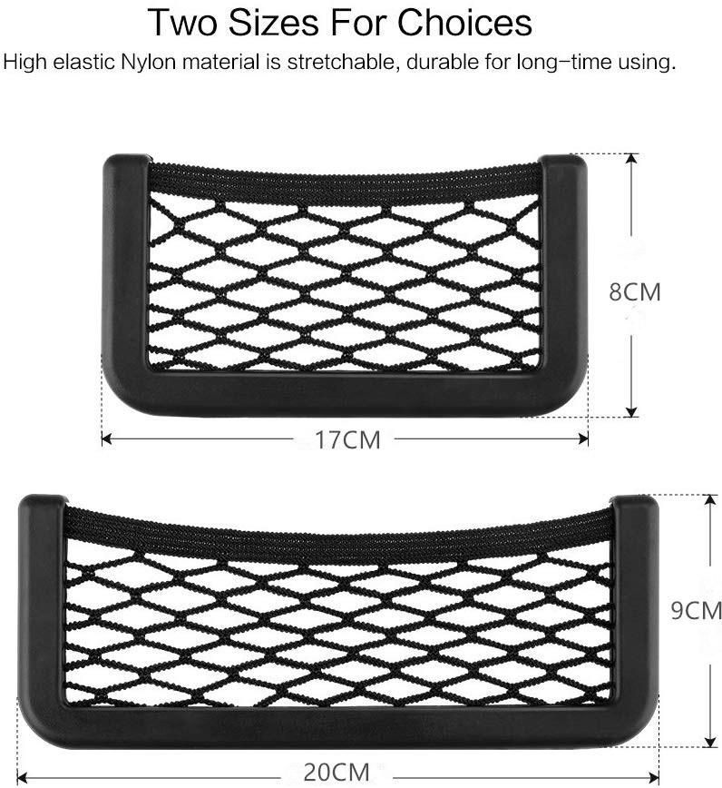 Car Accessory Mesh Organizer for Side Seat